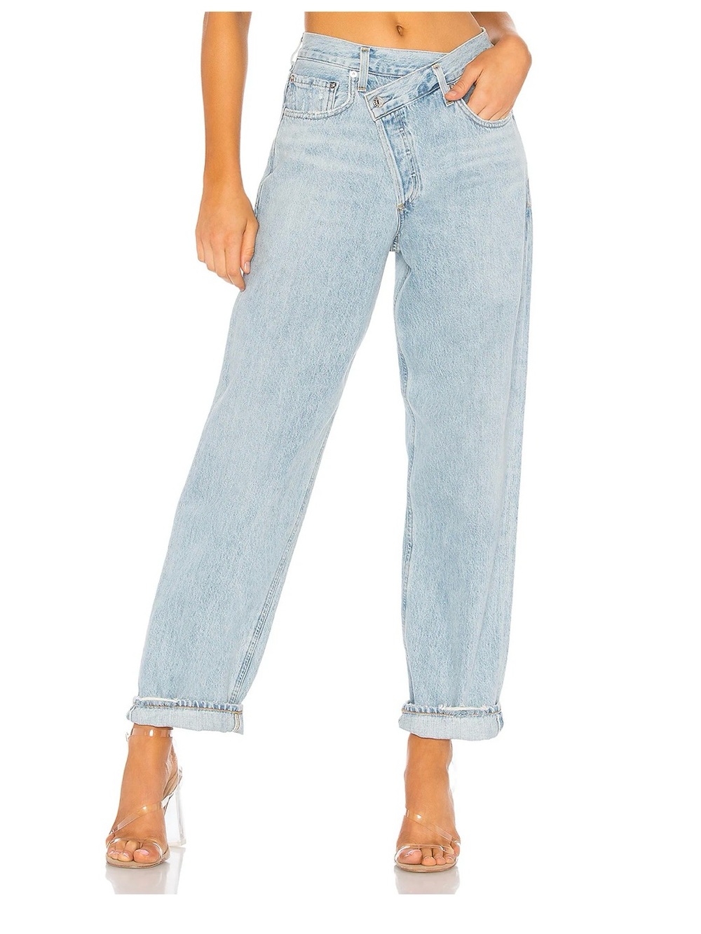 AGOLDE Criss Cross Jean in Suburbia Size 24 - Picture 3 of 11